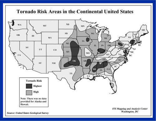 tornadoes  information